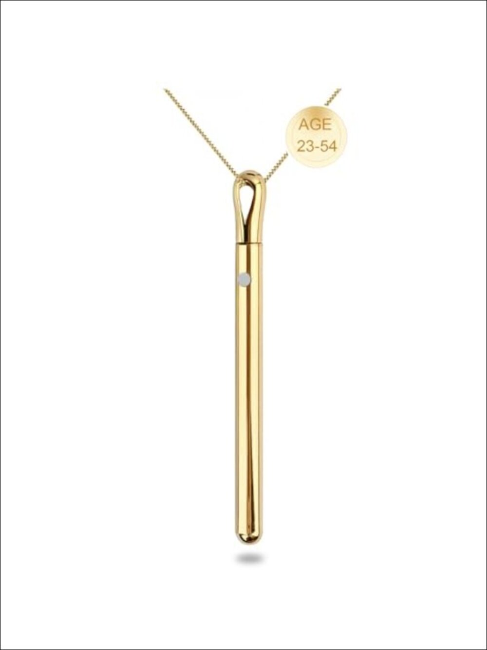 Gold Necklace Women 23.6in Stainless Steel Chain Pendant Jewelry